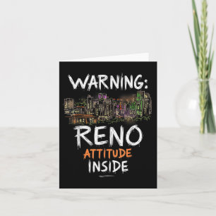 Activiteiten in de omgeving van Reno Nevada Night  Kaart