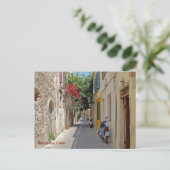 Activiteiten in de omgeving van Rethymno Crete Old Briefkaart (Staand voorkant)