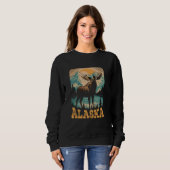 Activiteiten in de omgeving van Retro Alaska State Trui (Voorkant volledig)
