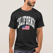 Activiteiten in de omgeving van Retro California H T-shirt (Voorkant)