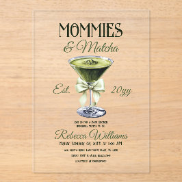 Activiteiten in de omgeving van Retro Club Mommies Acryl Uitnodigingen