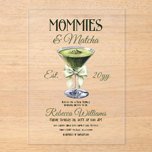 Activiteiten in de omgeving van Retro Club Mommies Acryl Uitnodigingen