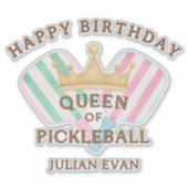 Activiteiten in de omgeving van Retro County Club  Sticker (Voorkant)