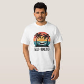 Activiteiten in de omgeving van Retro Gulf of Amer T-shirt (Voorkant volledig)
