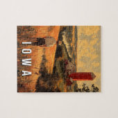 Activiteiten in de omgeving van Retro Iowa Patriot Legpuzzel (Horizontaal)