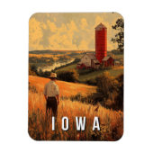 Activiteiten in de omgeving van Retro Iowa Patriot Magneet (Verticaal)
