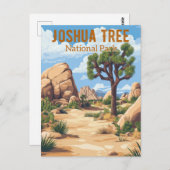 Activiteiten in de omgeving van Retro Joshua Tree  Briefkaart (Voorkant / Achterkant)