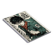 Activiteiten in de omgeving van Retro Manga Anime  Notitieboek (Rechterzijde)