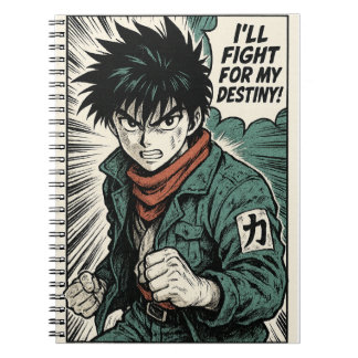 Activiteiten in de omgeving van Retro Manga Anime Notitieboek