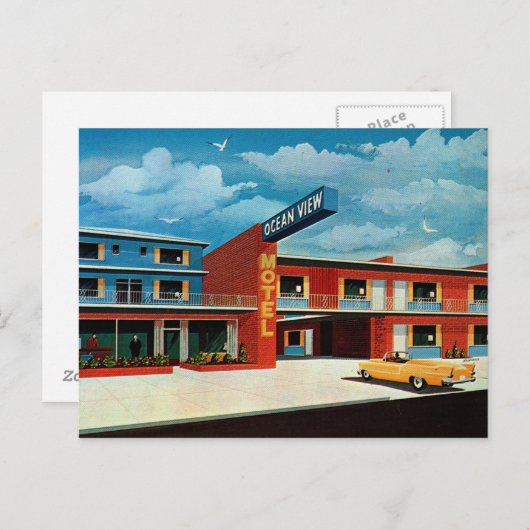 Activiteiten in de omgeving van Retro Ocean Uitzic Briefkaart (Voorkant / Achterkant)