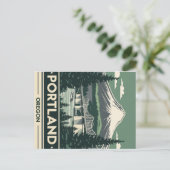 Activiteiten in de omgeving van Retro Portland Ore Briefkaart (Staand voorkant)