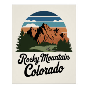 Activiteiten in de omgeving van Retro Rocky Mounta Perfect Poster