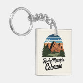 Activiteiten in de omgeving van Retro Rocky Mounta Sleutelhanger (Voorkant Links)