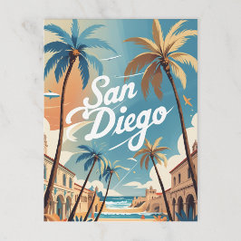 Activiteiten in de omgeving van Retro San Diego Be Briefkaart