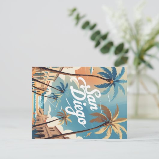 Activiteiten in de omgeving van Retro San Diego Be Briefkaart (Staand voorkant)