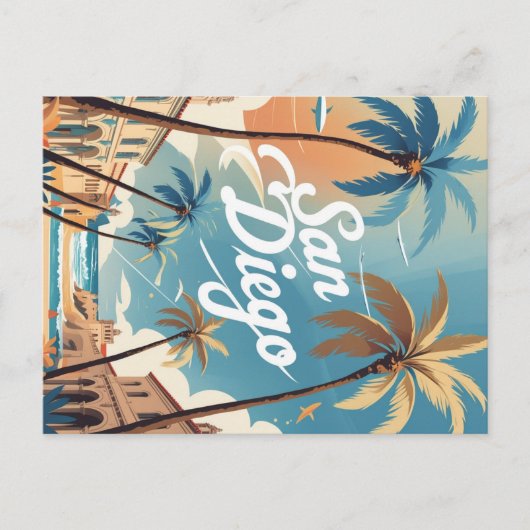 Activiteiten in de omgeving van Retro San Diego Be Briefkaart (Voorkant)