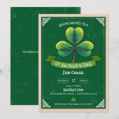 Activiteiten in de omgeving van Retro Shamrock St Kaart (Voorkant / Achterkant)