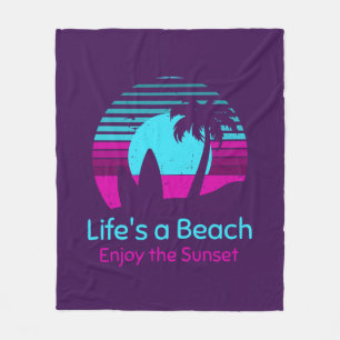 Activiteiten in de omgeving van Retro Sunset Surfb Fleece Deken