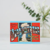 Activiteiten in de omgeving van Retro Yellowstone Briefkaart (Staand voorkant)