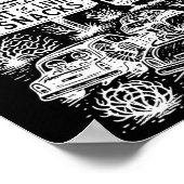 Activiteiten in de omgeving van Retro Zombie Drive Poster (Hoek)