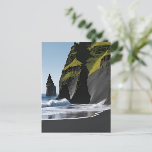Activiteiten in de omgeving van Reynisfjara Black  Briefkaart (Staand voorkant)