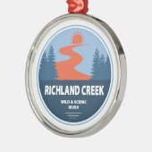 Activiteiten in de omgeving van Richland Creek Ark Metalen Ornament (Links)