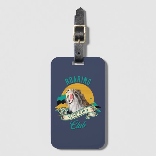 Activiteiten in de omgeving van Roaring Sundown Cl Bagagelabel (Voorkant (verticaal))