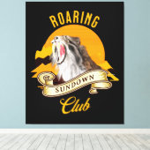 Activiteiten in de omgeving van Roaring Sundown Cl Canvas Afdruk (Insitu (Houten vloer))