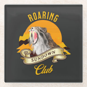 Activiteiten in de omgeving van Roaring Sundown Cl Glazen Onderzetter