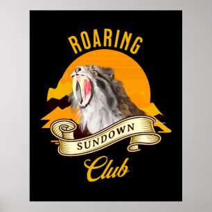 Activiteiten in de omgeving van Roaring Sundown Cl Poster