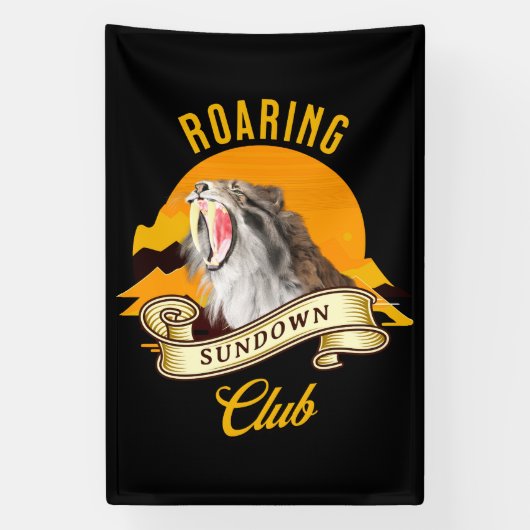 Activiteiten in de omgeving van Roaring Sundown Cl Spandoek (Verticaal)