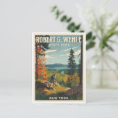 Activiteiten in de omgeving van Robert G. Wehle St Feestdagenkaart (Staand voorkant)