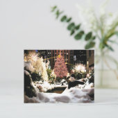 Activiteiten in de omgeving van Rockefeller Center Feestdagenkaart (Staand voorkant)