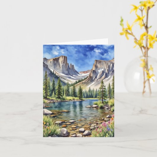 Activiteiten in de omgeving van Rocky Mountain Nat Kaart (Gele Bloem)