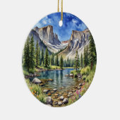 Activiteiten in de omgeving van Rocky Mountain Nat Keramisch Ornament (Rechts)