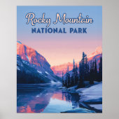 Activiteiten in de omgeving van Rocky Mountain Nat Poster (Voorkant)
