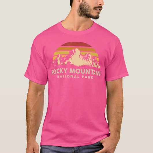Activiteiten in de omgeving van Rocky Mountain Nat T-shirt (Voorkant)