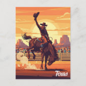 Activiteiten in de omgeving van Rodeo Texas Travel Briefkaart (Voorkant)