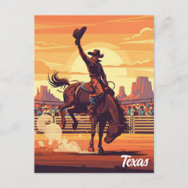 Activiteiten in de omgeving van Rodeo Texas Travel Briefkaart