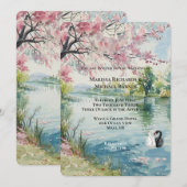 Activiteiten in de omgeving van Romantic Swans Lak Kaart (Voorkant / Achterkant)