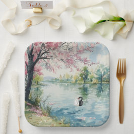 Activiteiten in de omgeving van Romantic Swans Lak Papieren Bordje
