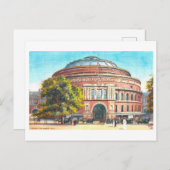 Activiteiten in de omgeving van Royal Albert Hall Briefkaart (Voorkant / Achterkant)