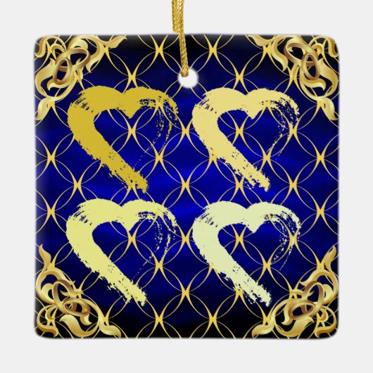 Activiteiten in de omgeving van Royal Blue & Gold Keramisch Ornament (Voorkant)