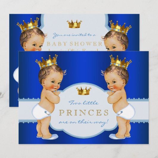 Activiteiten in de omgeving van Royal Blue Prince Kaart (Voorkant / Achterkant)