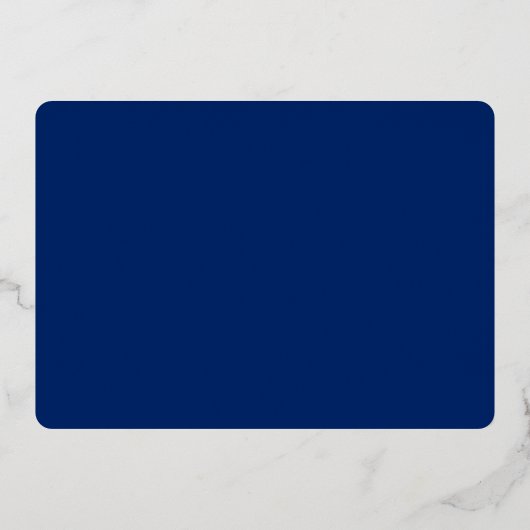 Activiteiten in de omgeving van Royal Blue Wedding Folie Uitnodiging (Achterkant)