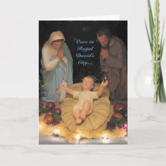 Activiteiten in de omgeving van Royal David's City Feestdagen Kaart (Voorkant)