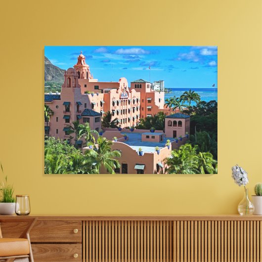 Activiteiten in de omgeving van Royal Hawaiian Hot Canvas Afdruk (Insitu (Woonkamer))