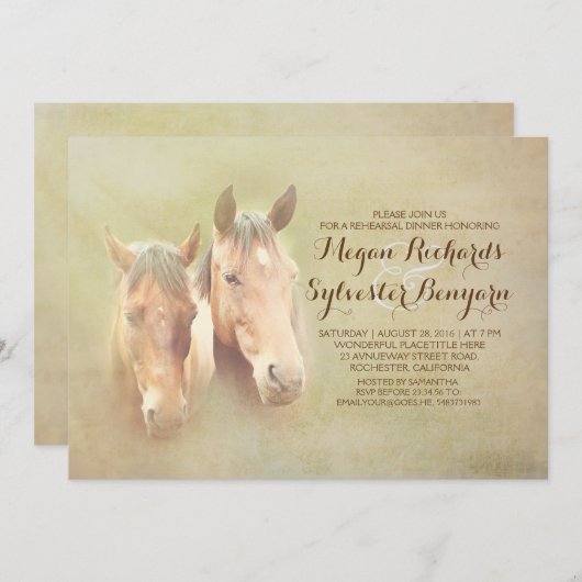 Activiteiten in de omgeving van Rustic Country Hor Kaart (Voorkant / Achterkant)