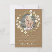 Activiteiten in de omgeving van Rustic Daisy Photo Bedankkaart (Voorkant)