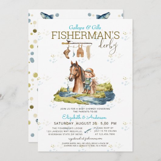 Activiteiten in de omgeving van Rustic Fisherman's Kaart (Voorkant / Achterkant)